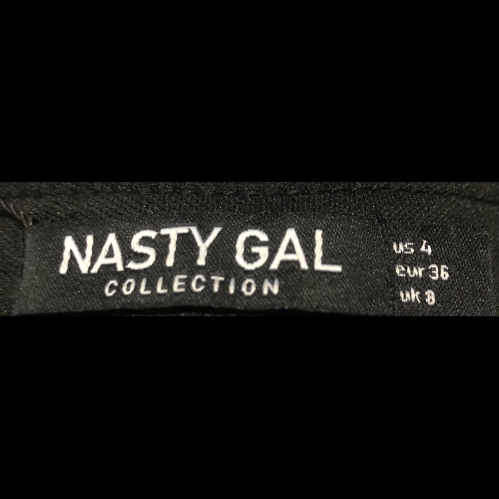 Nasty Gal. Enchanted Star Dress Black- US 4. NWT - Picture 3 of 4